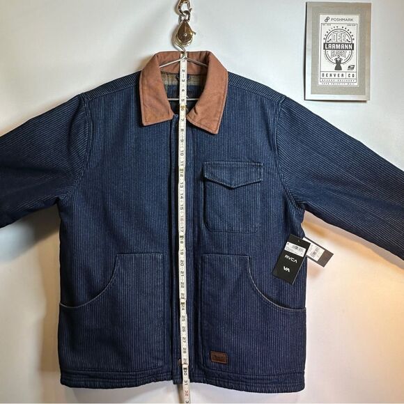 RVCA® | CHAINMAIL PLUS JACKET & HAT | COMBO | Mens M | NWT - Picture 4 of 15